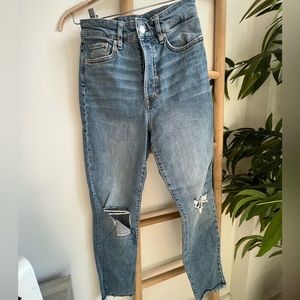 Vintage mom jeans high waisted